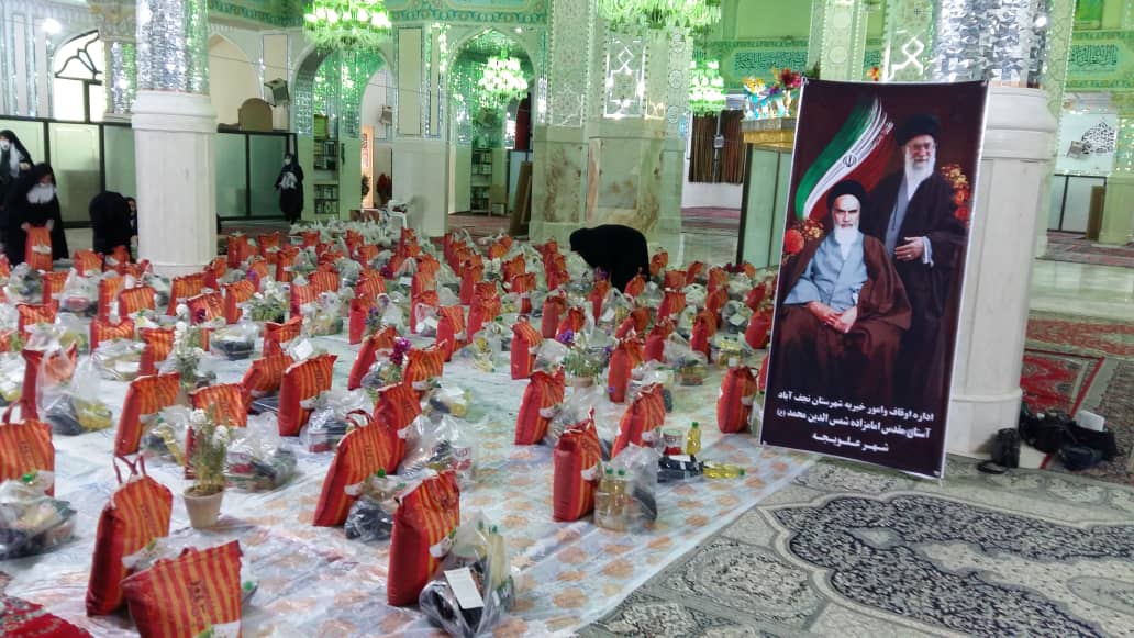 توزیع بسته‌های حمایت از نیازمندان با اعتبار چهارصدمیلیون ریال درعلویجه