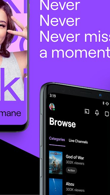 دانلود Twitch 9.0.0 &ndash; اپلیکیشن شبکه اجتماعی توئيچ
