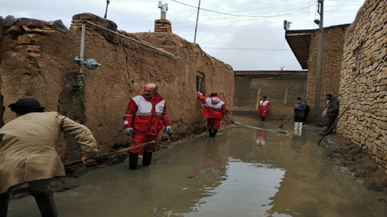 سیلاب و ویرانی چندین منزل روستایی در خراسان رضوی