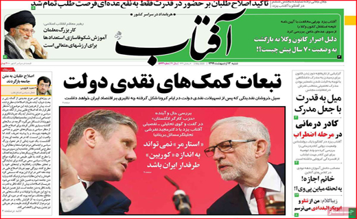 نیم صفحه نخست روزنامه&zwnj;های استانی؛