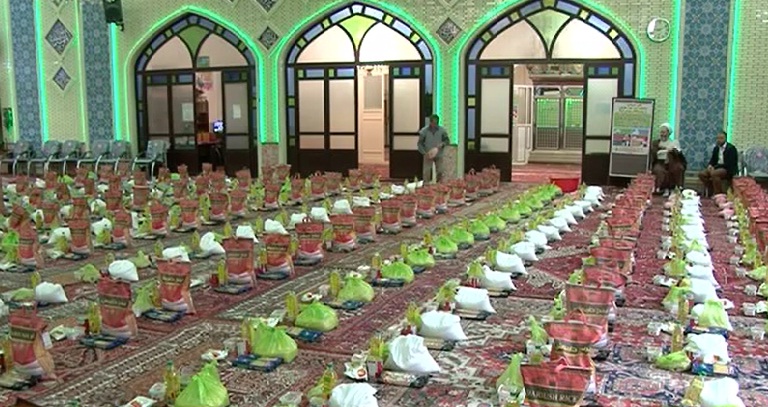 روشن شدن چراغ مساجد برای همدلی در مراغه