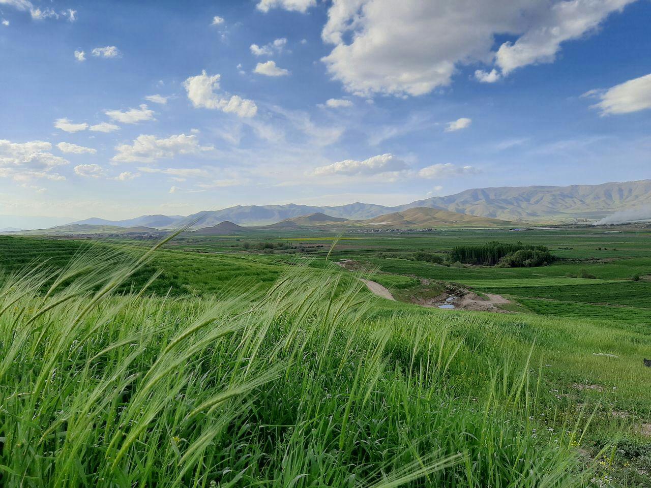 تصاویری زیبا از طبیعت در روستای وهمان