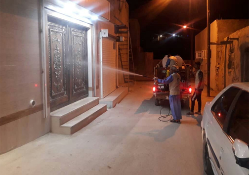 اقدامات موکب داران هرمزگانی برای مقابله با کرونا و کمک به نیازمندان