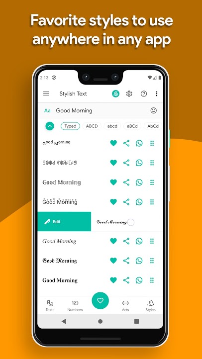 دانلود برنامه Stylish Text Pro v2.3.7 &ndash; اپلیکیشن تکست زیبا