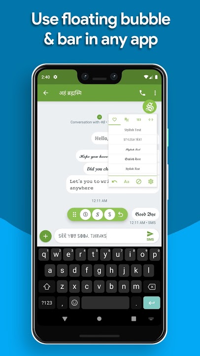 دانلود برنامه Stylish Text Pro v2.3.7 &ndash; اپلیکیشن تکست زیبا