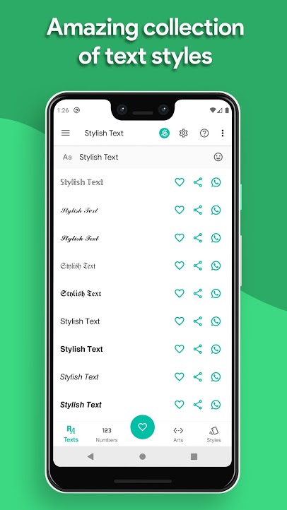 دانلود برنامه Stylish Text Pro v2.3.7 &ndash; اپلیکیشن تکست زیبا
