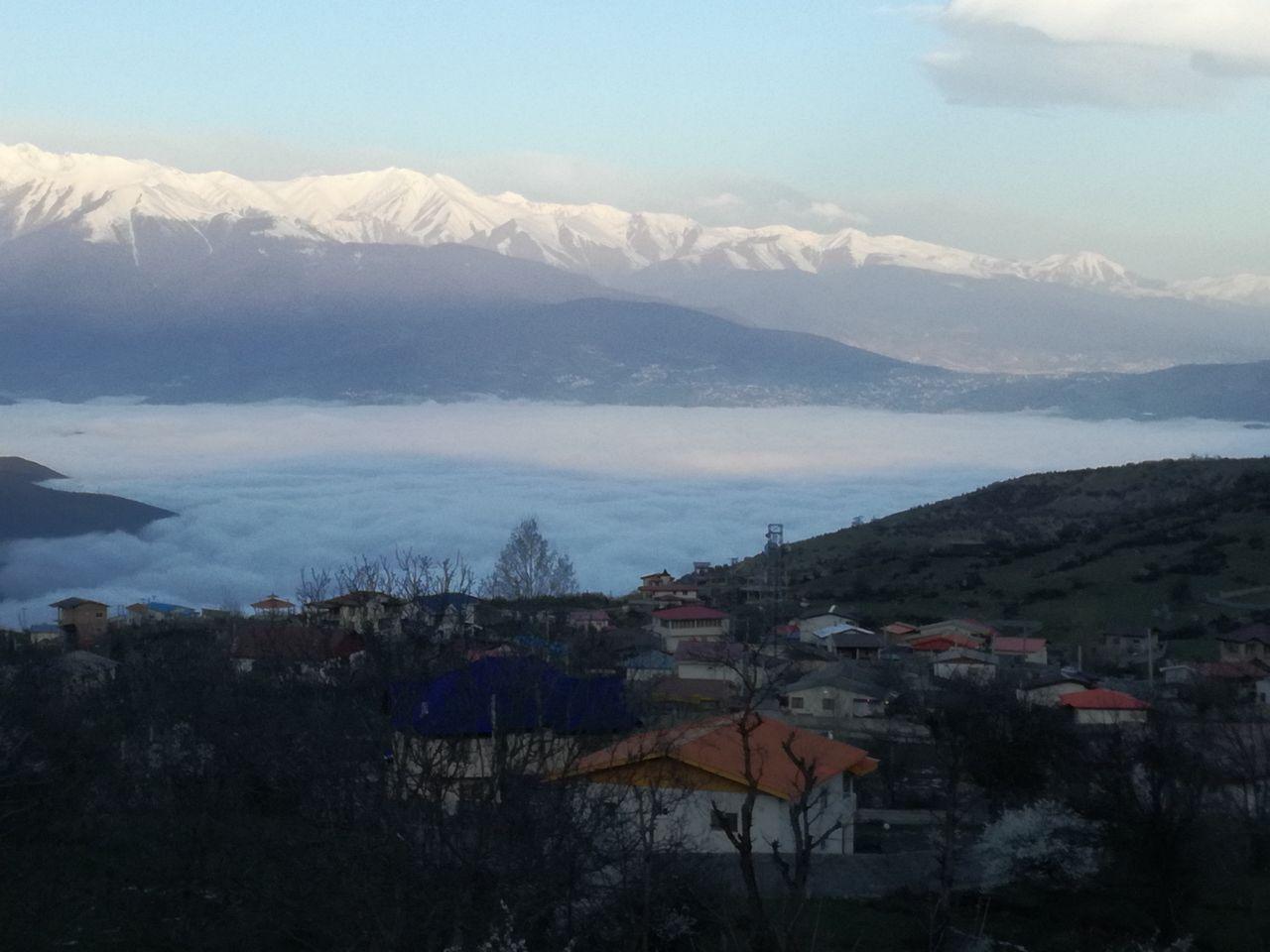 نمایی از طبیعت بهاری در روستای لشکنار + فیلم