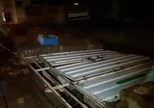خسارت رگبار، تگرگ و طوفان به برخی نقاط خراسان جنوبی