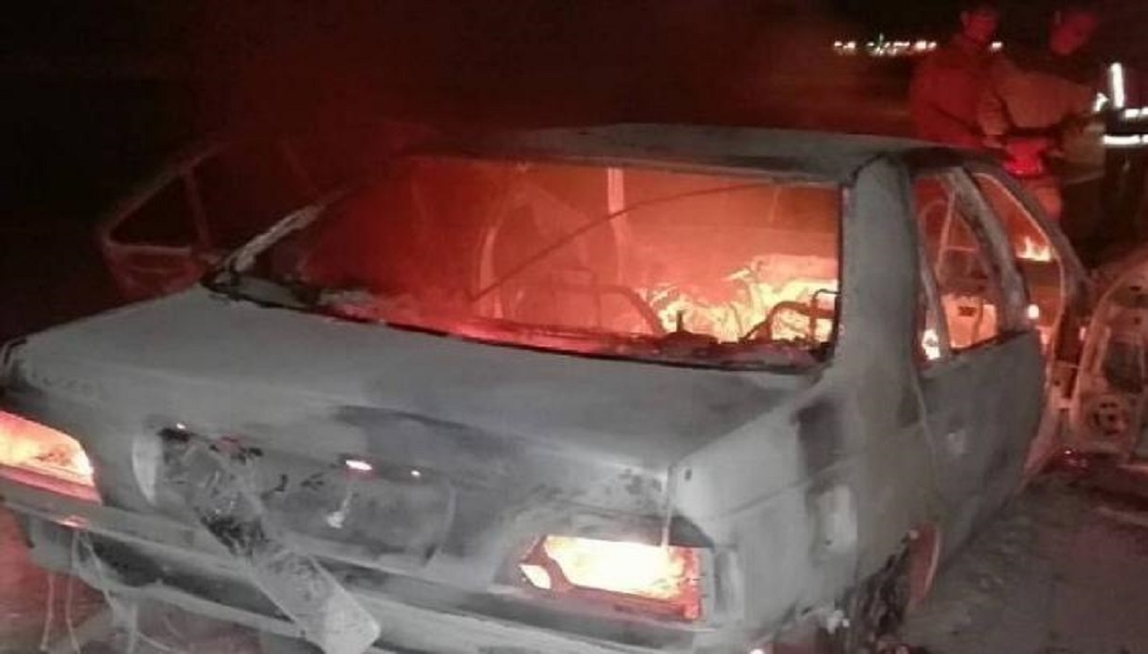 ۳ دستگاه خودرو در یک مجتمع آپارتمانی طعمه حریق شد