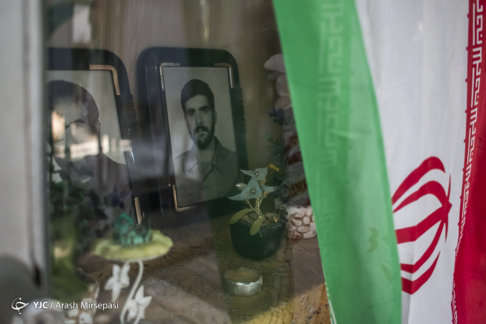 تصویر هوایی گلزار شهدای تهران در سال ۶۴