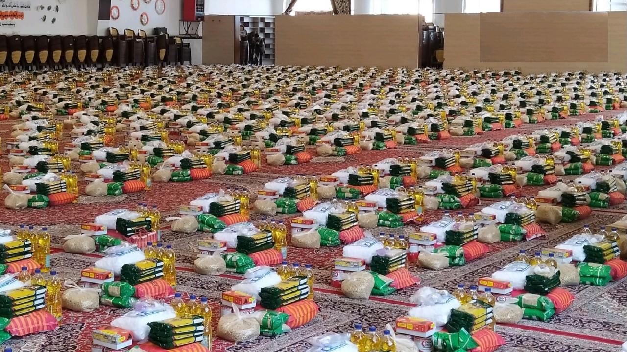 توزیع غذای گرم و بسته های حمایتی میان مددجویان و خانواده‌های آسیب‌دیده از شیوع ویروس کرونا