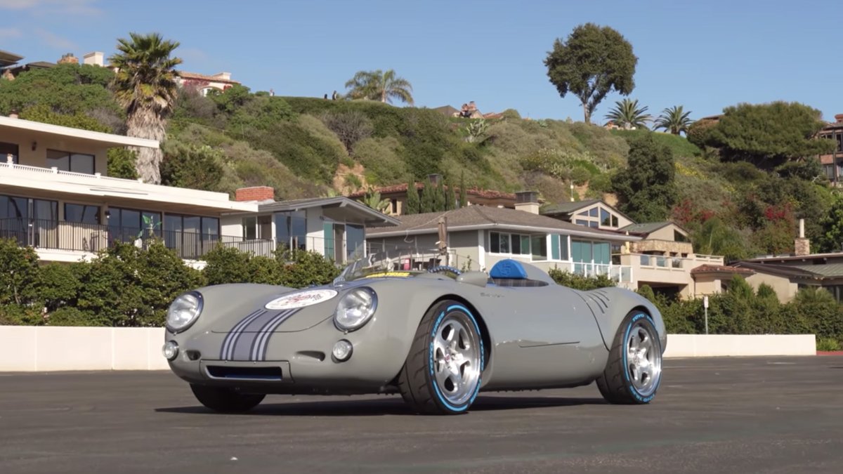 خودروی Porsche Spyder 1955 بازسازی شد