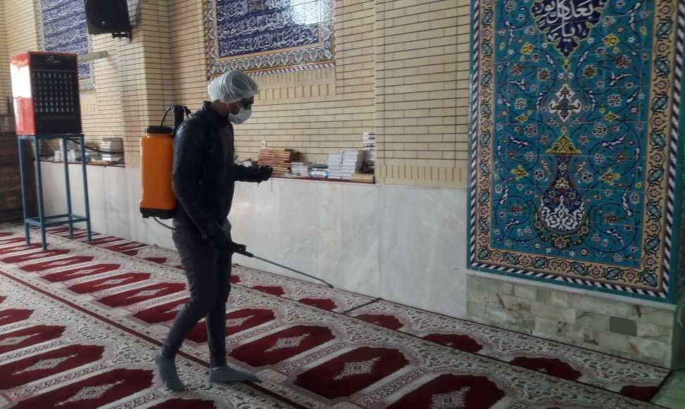 هیات امنای مساجد نسبت به ضدعفونی کردن این اماکن اقدام کنند