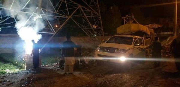 زخمی شدن چهار کارمند شرکت برشنا در انفجار ماین