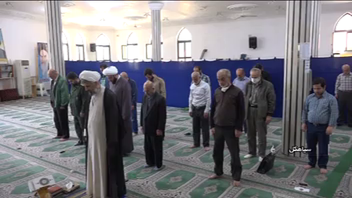 نماز جماعت در سیاهکل اقامه شد