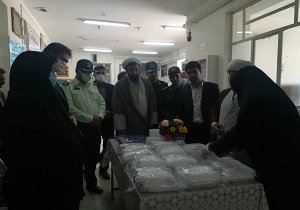 راه‌اندازی کارگاه دانش آموزی تولیدی ماسک در خاتم