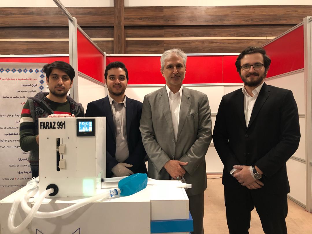 طراحی دستگاه تنفس مصنوعی با مکانیزم منحصر بفرد