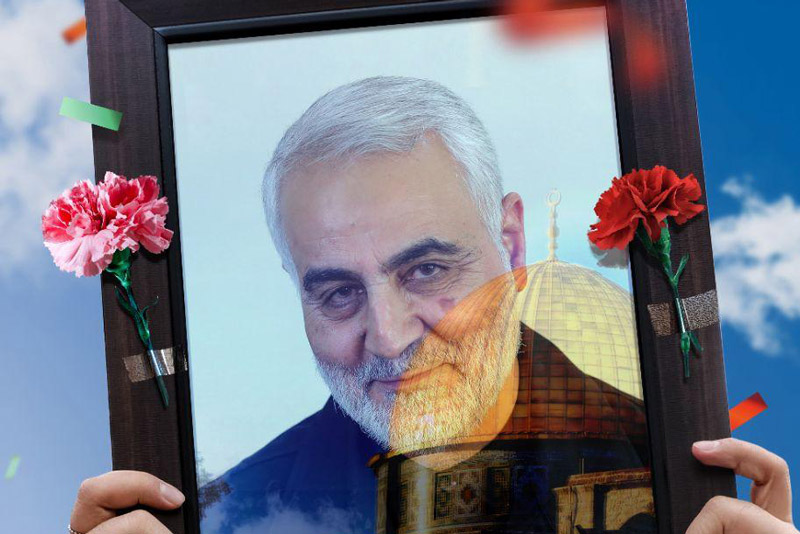 بیتی که دختر سردار سلیمانی به یاد او منتشر کرد
