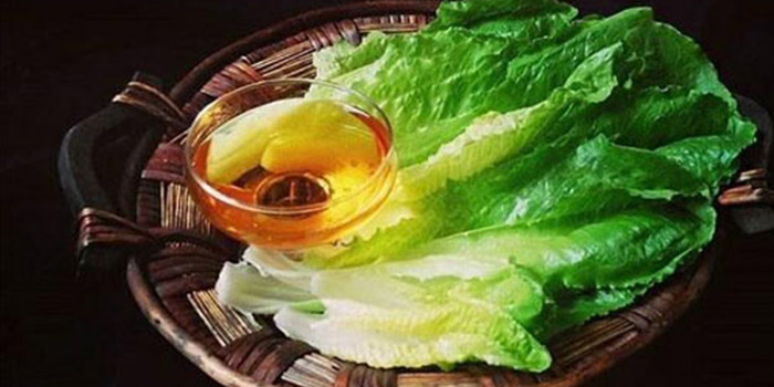 کاهو سکنجبین سنتی و خانگی  یک عصرانه بهاری + طرز تهیه