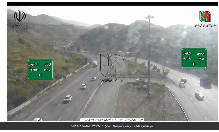افزایش ۱.۷ درصدی تردد در محور&zwnj;های برون شهری