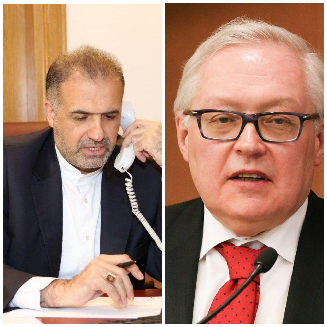 سفیر ایران در روسیه با سرگئی ریابکوف گفت‌وگو کرد/ تاکید تهران و مسکو بر تقویت همکاری‌های دوجانبه و بین المللی