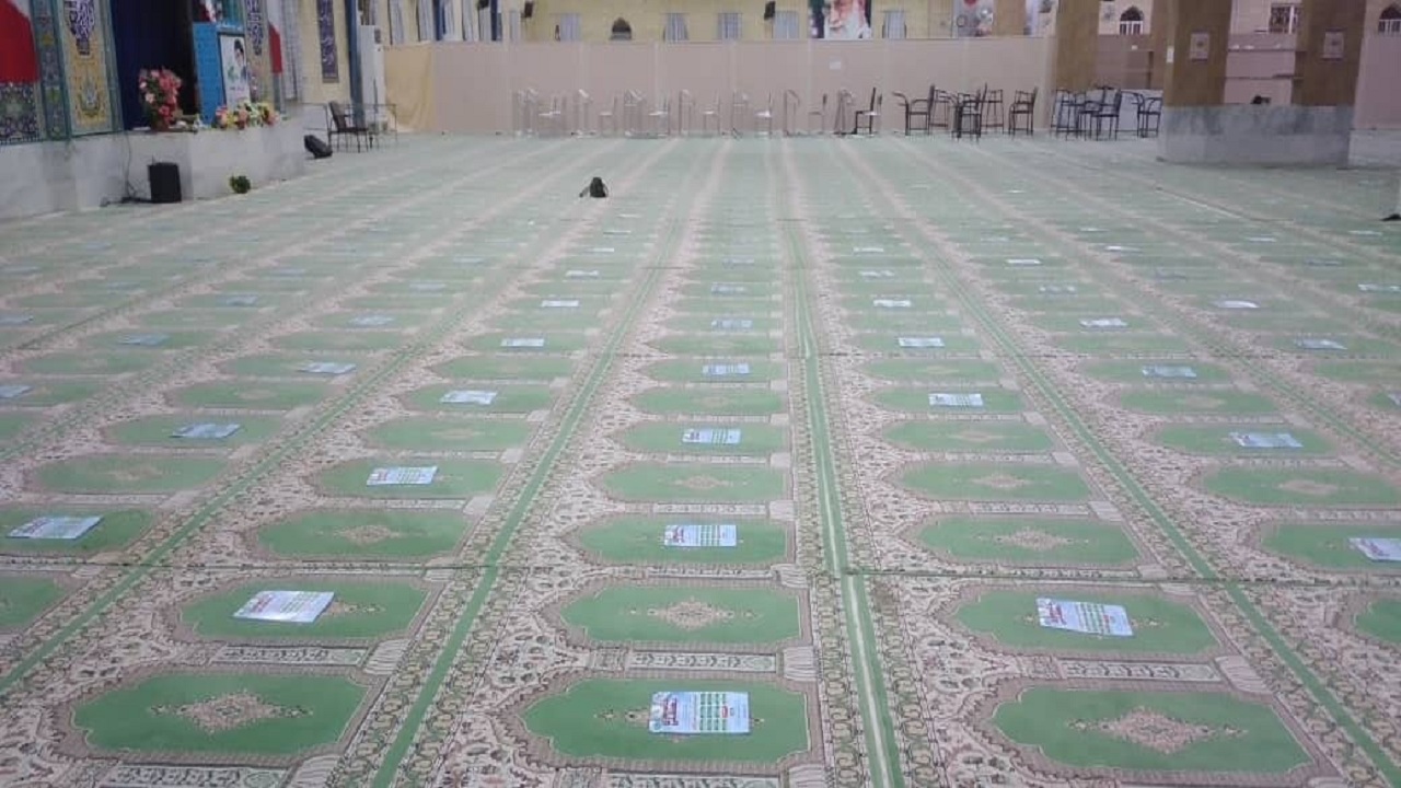 جایگاه نماز جمعه پنج شهر بوشهر برای میزبانی از نمازگزاران آماده شدند