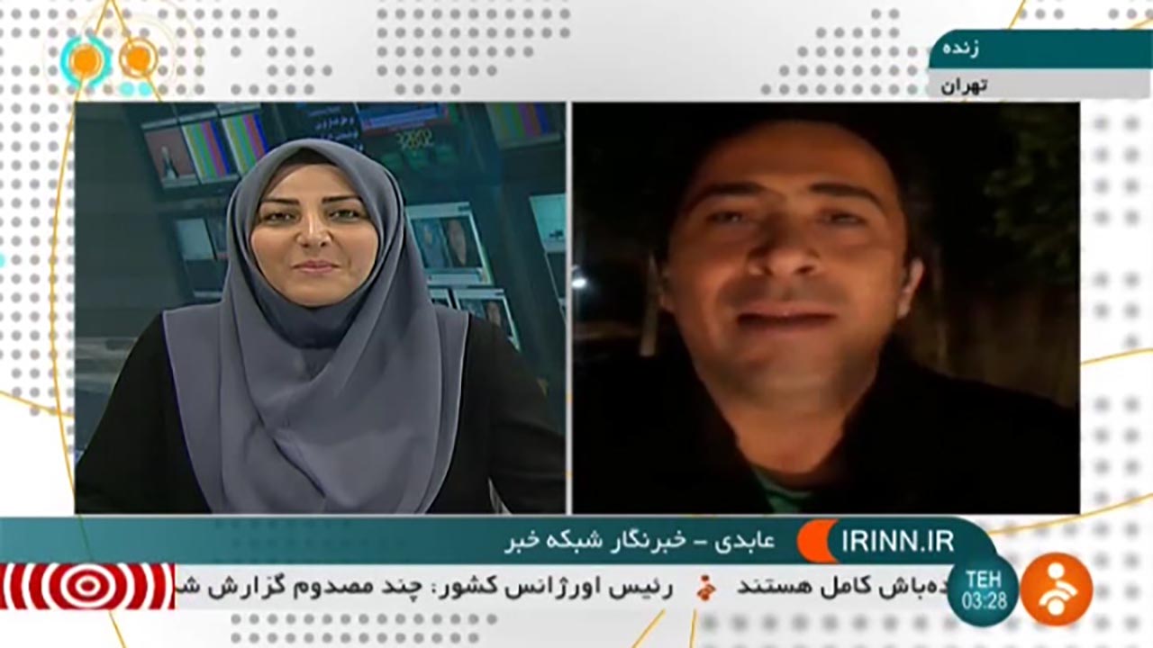 پیگیری جالب گوینده شبکه خبر درباره وضعیت فرزندانش از همسرش: بچه‌ها مثل زلزله دو سال پیش که در صندوق عقب نخوابیدند + فیلم