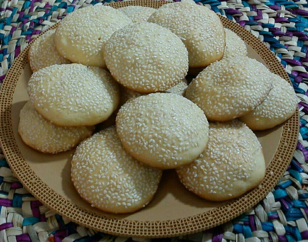 شیرینی کنجدی خانگی بدون نیاز به فر + طرز تهیه
