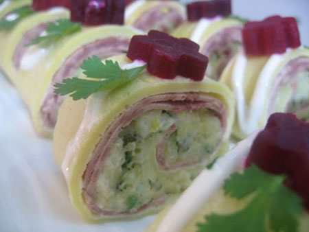 طرز تهیه انواع رولت کالباس