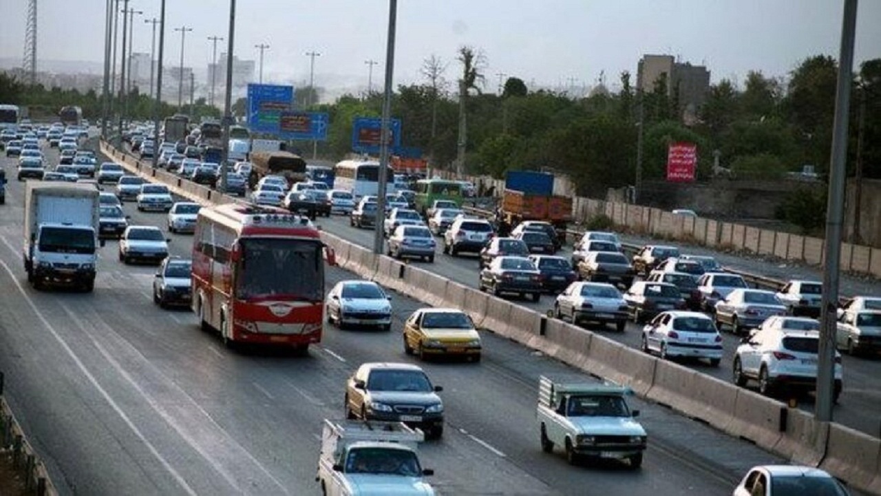 ترافیک پرحجم در ورودی‌های مشهد