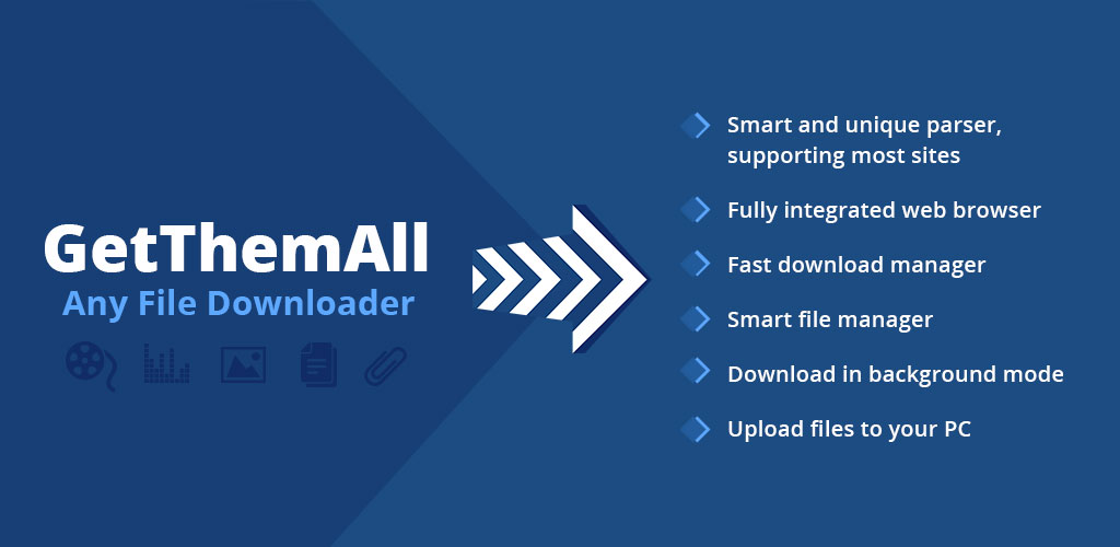 دانلود GetThemAll 2.37 &ndash; برنامه دانلود فایل