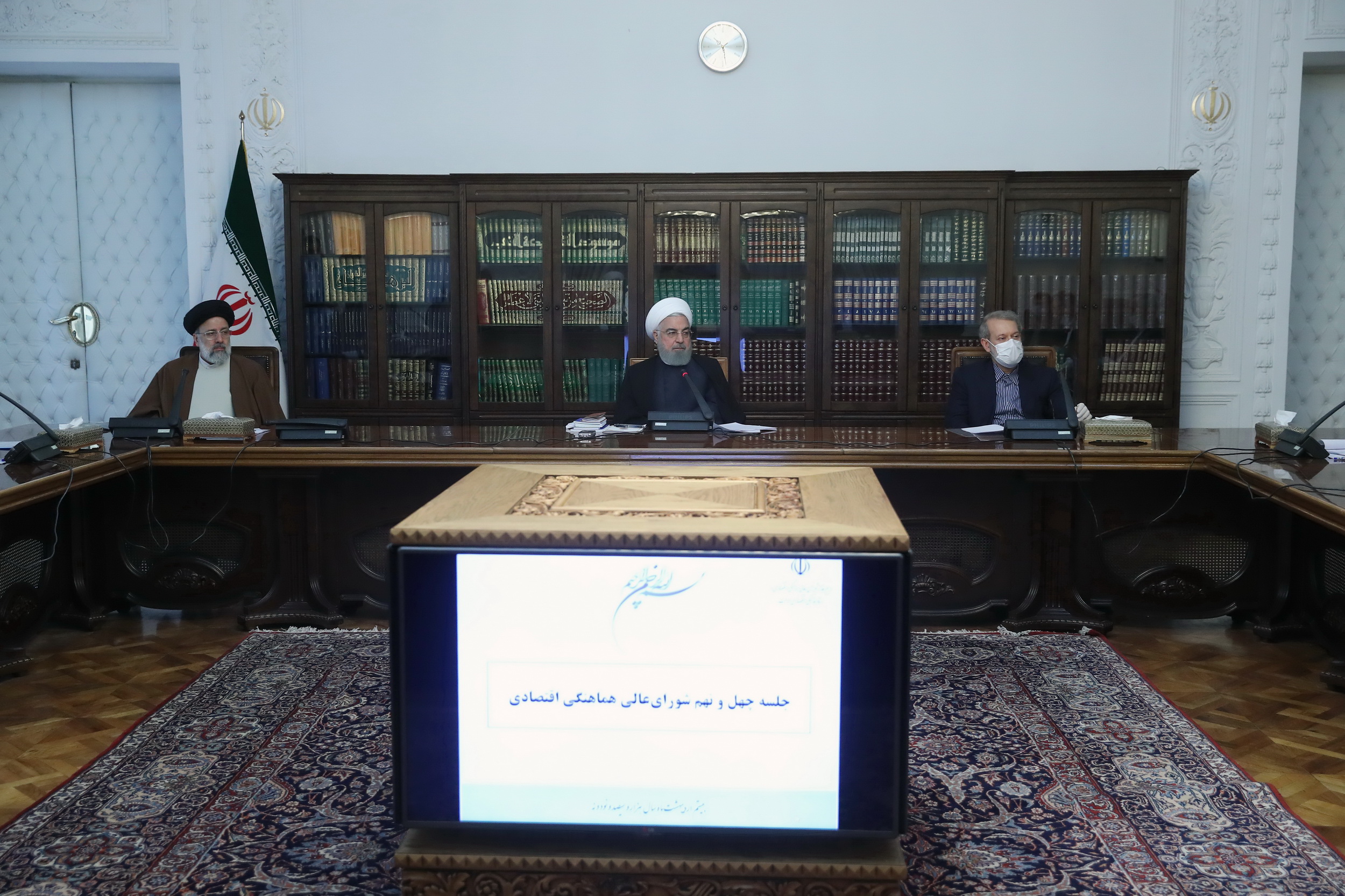 جلسه شورای عالی هماهنگی اقتصادی با حضور سران قوا برگزار شد