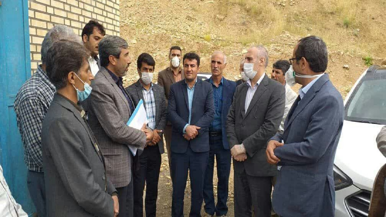 طرح تأمین و انتقال آب روستای گل سفید در حال اجرا است
