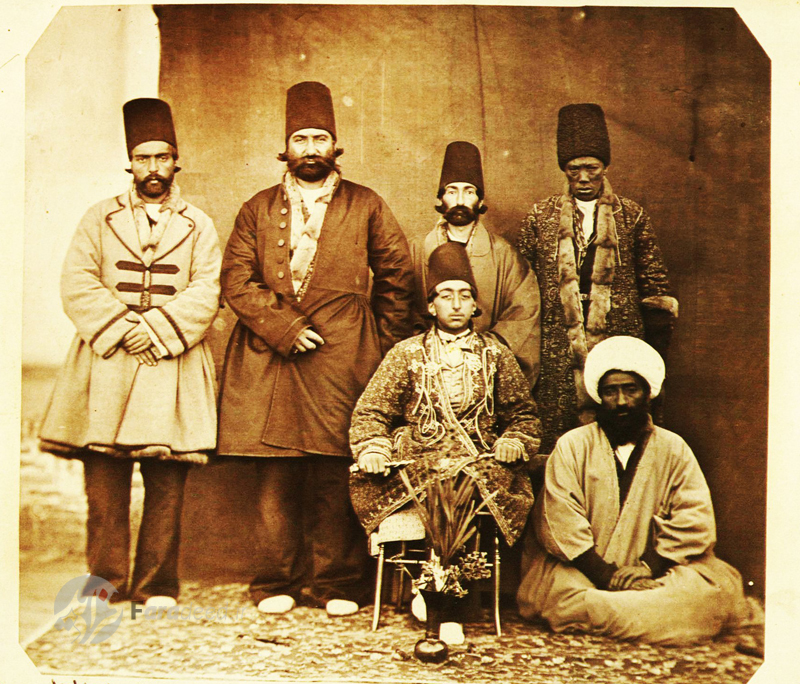 مظفرالدین شاه در نوجوانی (عکس)