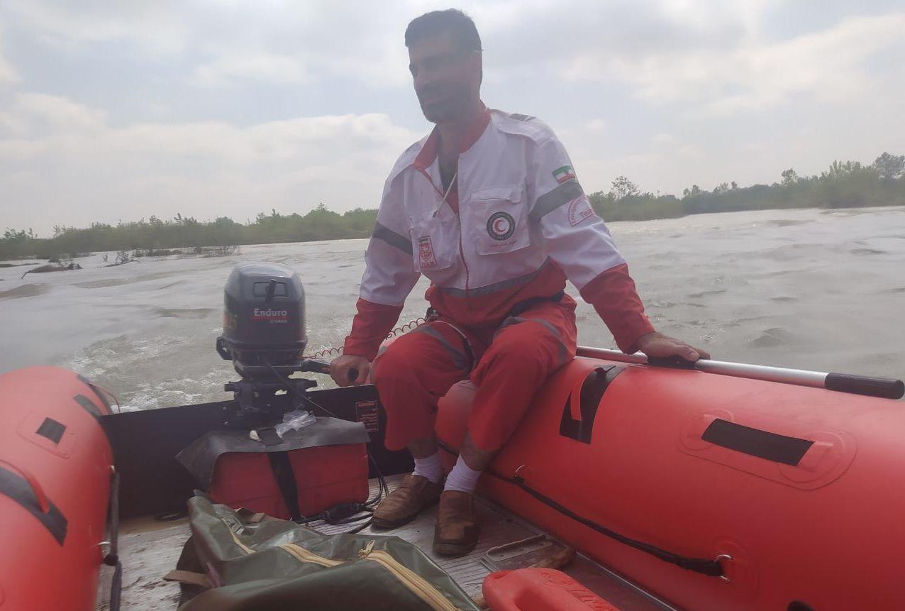 جسد نوجوان غرق شده از رودخانه سپیدرود پیدا شد