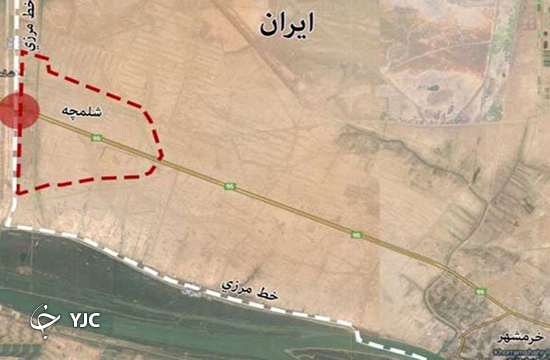 جاده شلمچه به خرمشهر