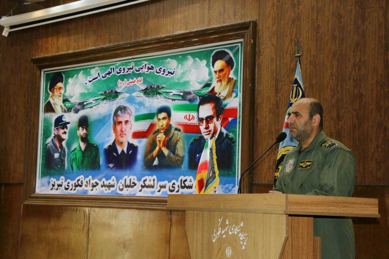 پایگاه هوایی تبریز با تولیدات خود کارگاه جهادی نمونه در سطح استان است