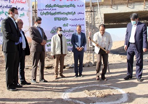آغاز ساخت پل زیرگذر خویدک