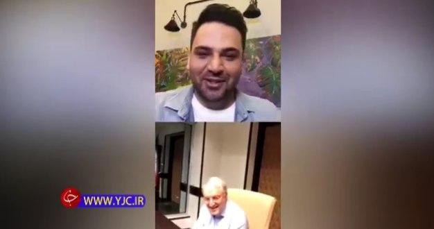 ورود سر زده و شبانه وزیر بهداشت در لایو اینستاگرام احسان علیخانی
