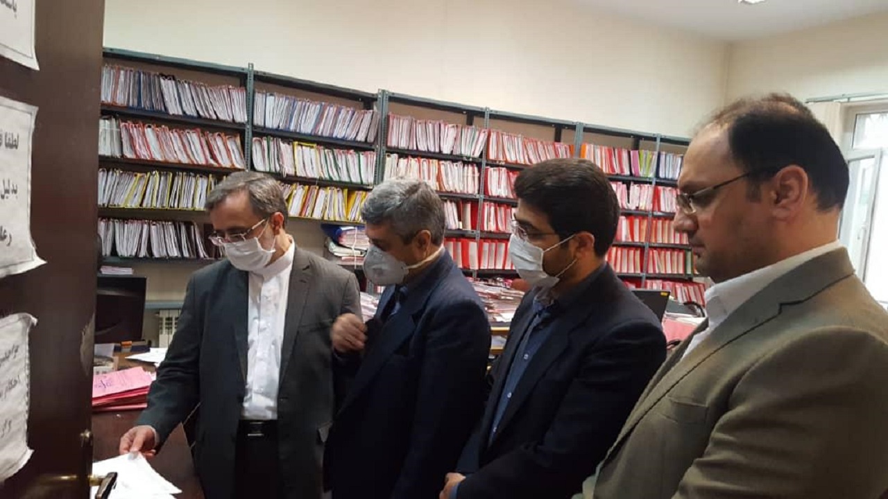 ویدئو کنفرانس  جای اعزام زندانی به دادسرا