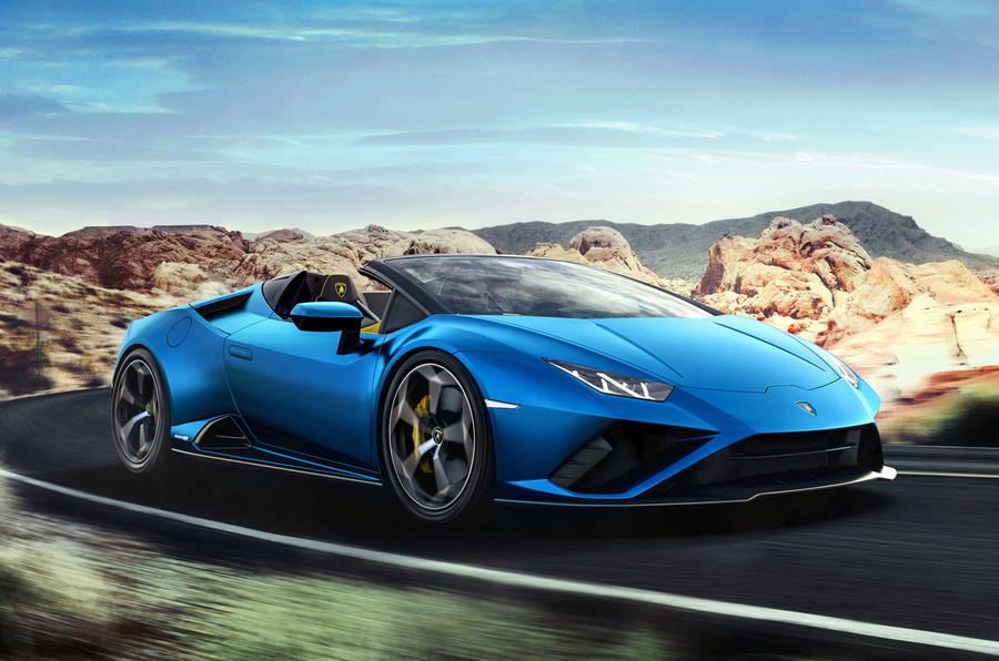 اتومبیل مورد انتظار Huracan Evo Spyder سرانجام معرفی شد