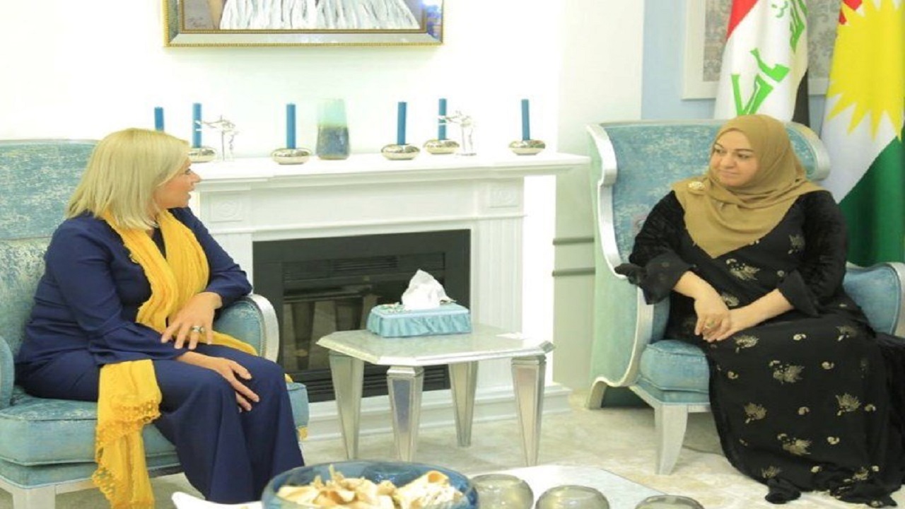 دیدار رئیس پارلمان اقلیم کردستان عراق با نماینده دبیرکل سازمان ملل