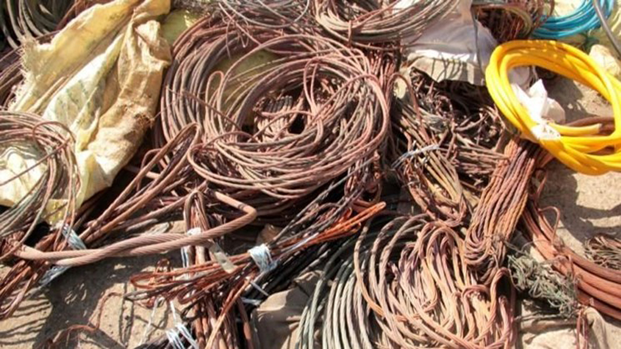 کشف سیم و کابل تقلبی در فارس