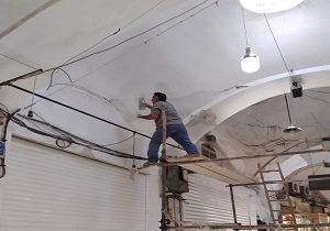 بازار زرگری یزد مرمت شد