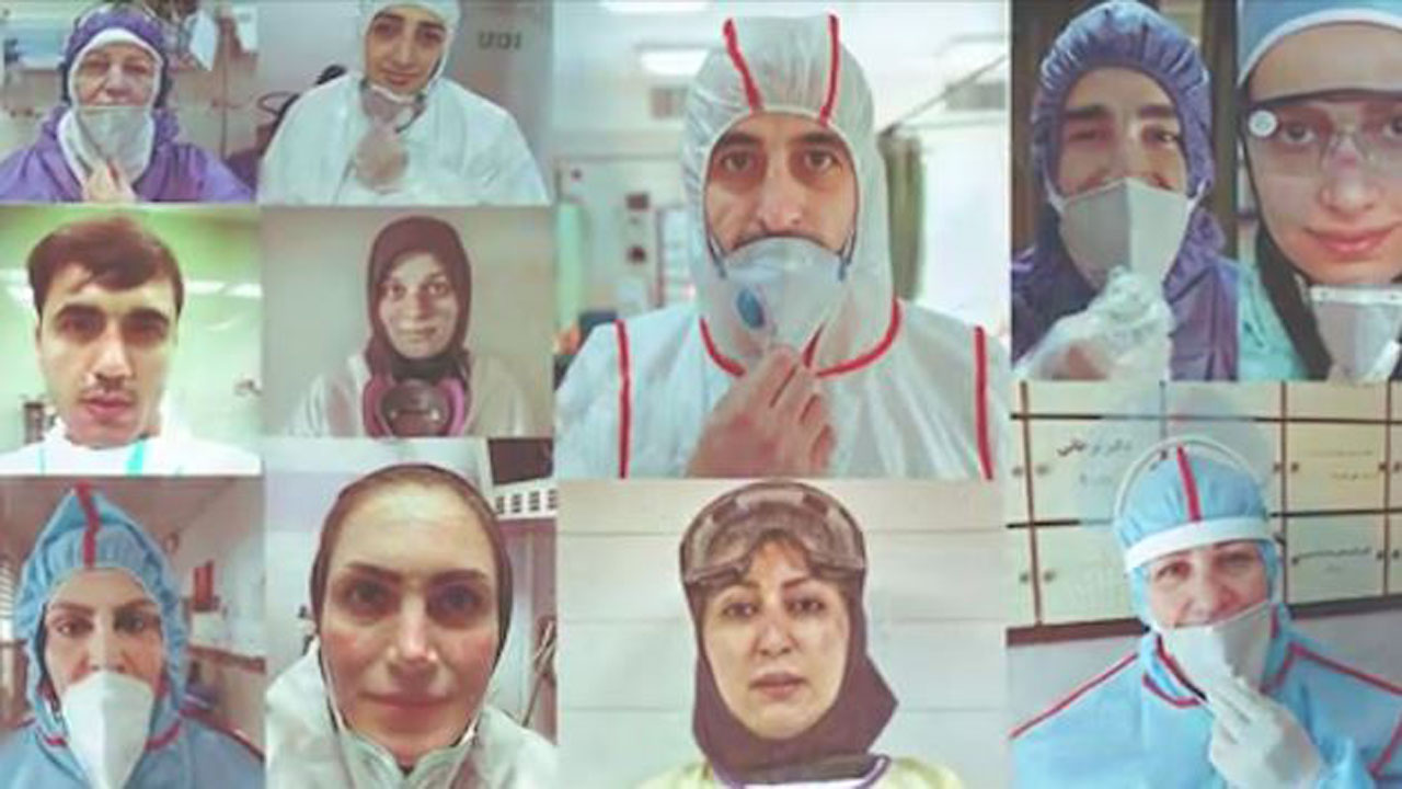 تجربه‌ای متفاوت از لحظات طاقت فرسای مدافعان سلامت در روز‌های کرونایی + فیلم