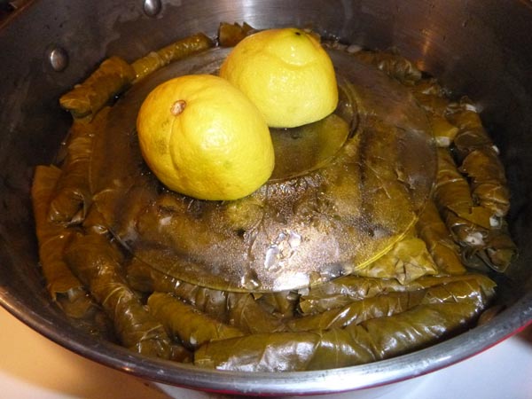 طرز تهیه دلمه ترکیه&zwnj;ای (دلمه برگ مو و دلمه فلفل)