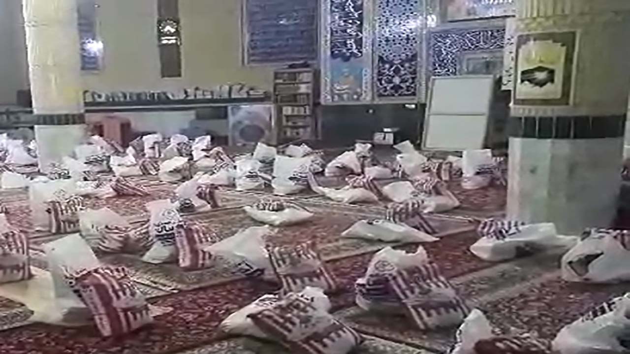 رزمایش مواسات و همدلی در صالح‌آباد + فیلم