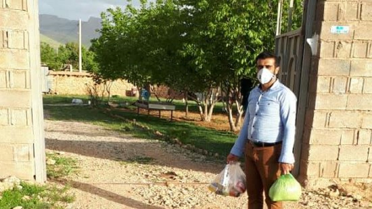 توزیع ۷۰ بسته غذایی بین نیازمندان روستای كلار سفلی