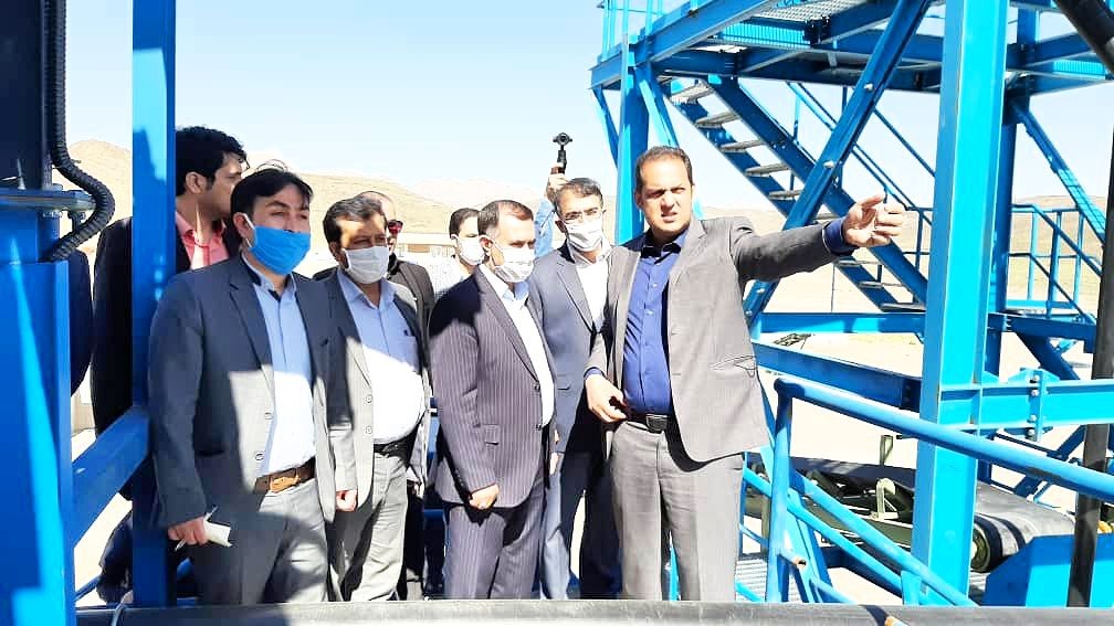راه اندازی کارخانه تولید کنستانتره و گندله سنگ آهن در سیرجان
