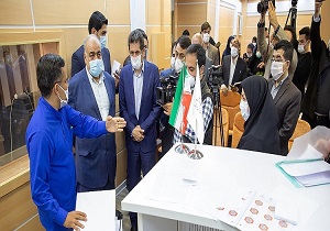 رونمایی از دستگاه فنی استریل‌کننده حرارتی اوراق تولیدی